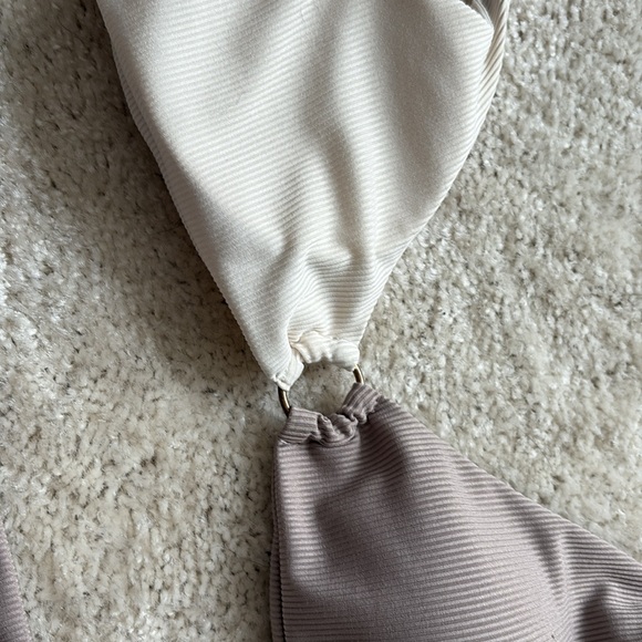 Two-Tone Bikini Set - Picture 2 of 3